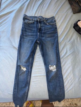 Jeans skinny donna strappati