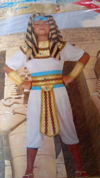 Disfraz Faraón Egipcio Infantil 5-6 años Nuevo