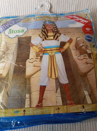 Disfraz Faraón Egipcio Infantil 5-6 años Nuevo