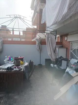 Estructura Pérgola Metálica y Madera sin cortinas