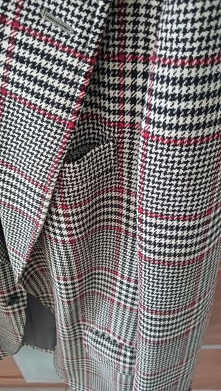 Chaqueta sastre cuadros Lom Brey buen es