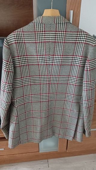Chaqueta sastre cuadros Lom Brey buen es