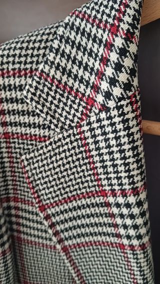 Chaqueta sastre cuadros Lom Brey buen es