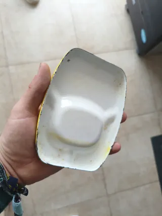 Cenicero Pepsi Cola esmaltado antiguo años 50