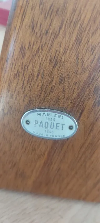Metrónomo Antiguo Maelzel Paquet