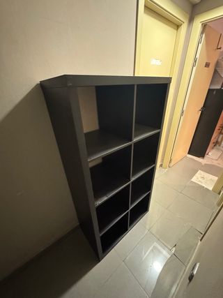 Estantería Kallax Ikea Negra