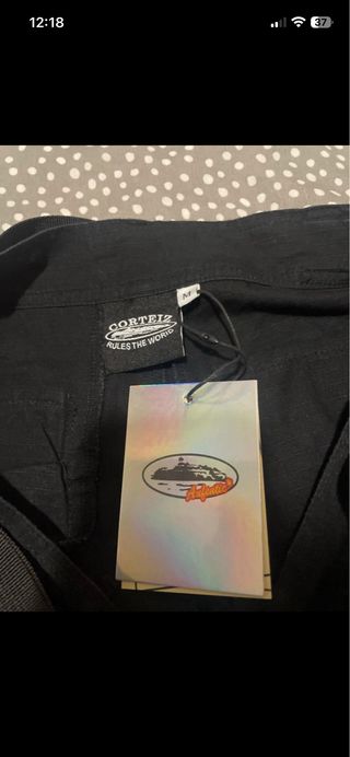 Pantaloni Cargo Corteiz Neri