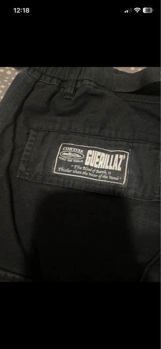 Pantaloni Cargo Corteiz Neri