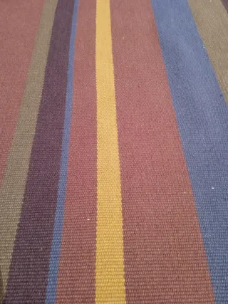 Alfombra Nani Marquina Diseño Rayas Lana