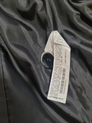 Chaquetón Zara Tweed Estampado
