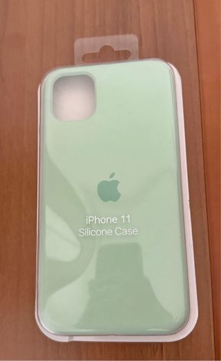 Custodia in silicone per iPhone 11 di Apple Verde