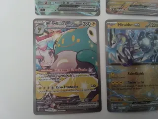 Lote 4 Cartas Pokémon