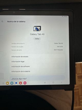 ¡OFERTA! Samsung Galaxy Tab A8 Gris