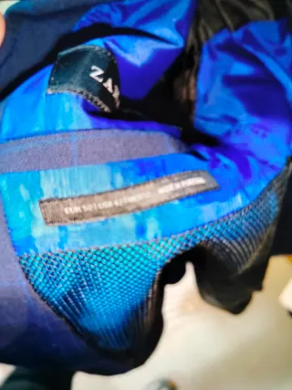 Americana hombre azul marino