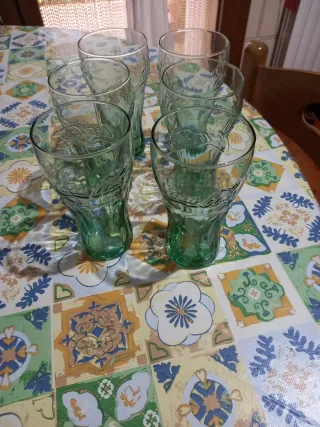 Bicchieri Coca-Cola Verdi - Set 6
