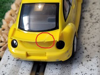 Coche Scalextric Volkswagen New Beetle Cup