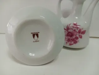 VINAGRERA Y ACEITERA PORCELANA