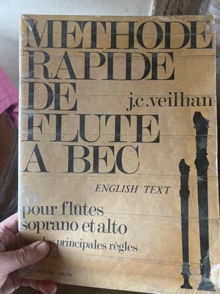 Método Rápido Flauta de Pico - J.C. Veilhan