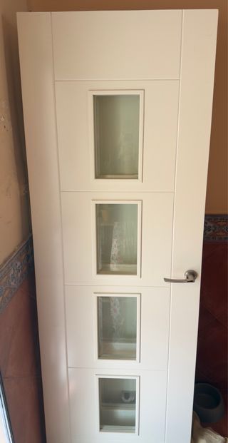Puertas de interior blancas
