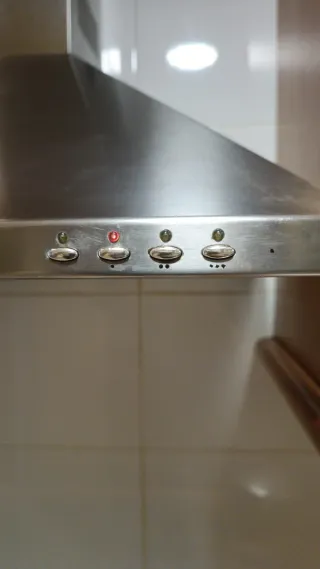 Campana Extractora Cocina Acero Inoxidable