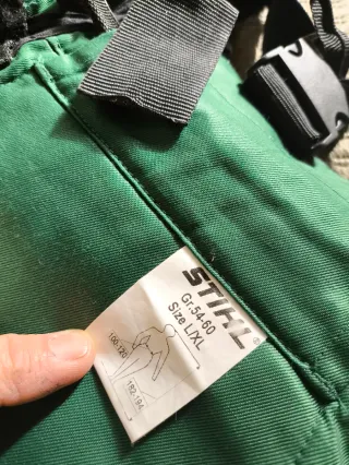 Motosierra stihl ZAHONES anti corte