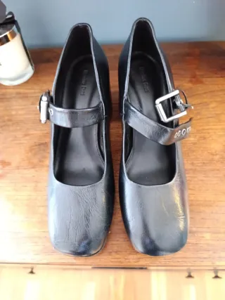 Massimo Dutti Zapatos Negros Talla 38