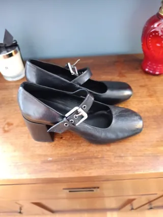 Massimo Dutti Zapatos Negros Talla 38