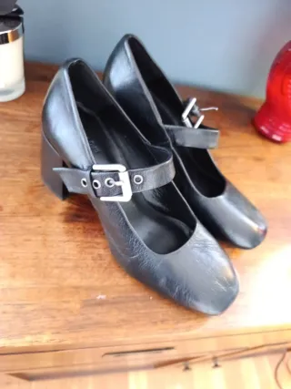 Massimo Dutti Zapatos Negros Talla 38