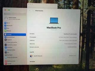 MacBook Pro 2018 i7 500Gb Gris Espacial