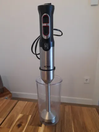 Batidora de mano Solac Pro 800 + vaso