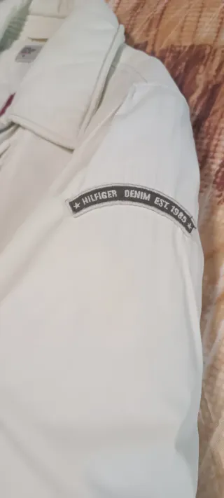 Cazadora Tommy Hilfiger Denim Beige Talla M