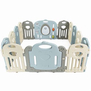 Parque infantil 160x160 cm, 14 paneles