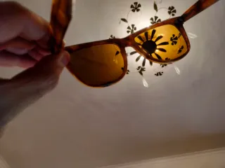 Ray-Ban Wayfarer II Vintage Blonde Frost anni '80