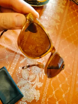 Ray-Ban Wayfarer II Vintage Blonde Frost anni '80
