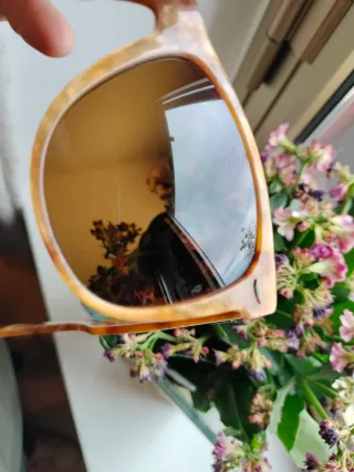 Ray-Ban Wayfarer II Vintage Blonde Frost anni '80