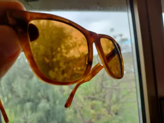 Ray-Ban Wayfarer II Vintage Blonde Frost anni '80