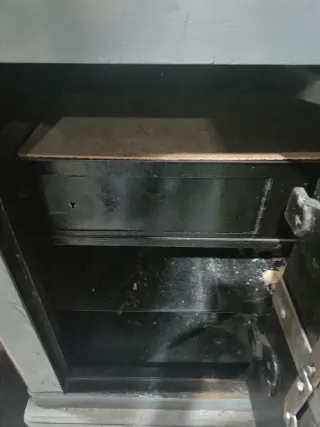 Caja fuerte antigua vintage