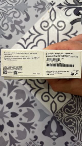 AirPods 2da Gen 2023 (Fallo: Izquierdo suena bajo)