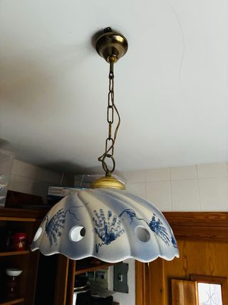 Lámpara colgante cerámica cocina