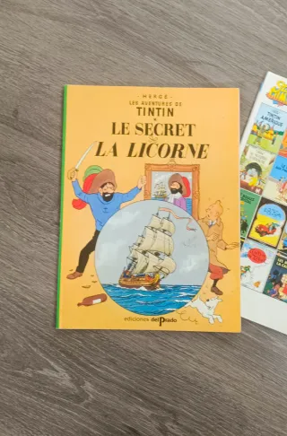 Lote de comic Tintin