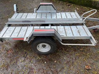 Remolque 3 motos con documentación