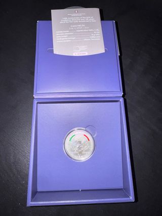 5 Euro Argento Guglielmo Marconi 1924-2024