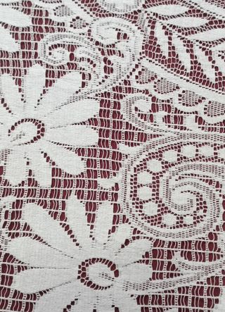 Colcha antigua calada blanca Francesa