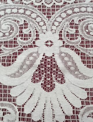 Colcha antigua calada blanca Francesa