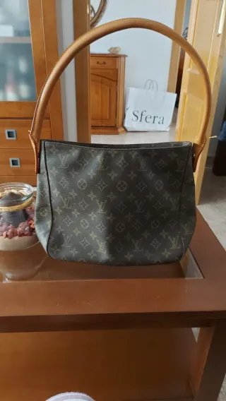 Borsa Louis Vuitton Marrone Monogram