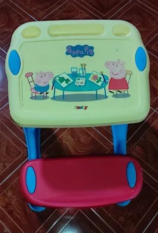 Escritorio Infantil Peppa Pig Smoby