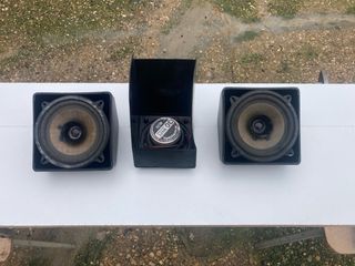 Radio Cassette vintage y Altavoces