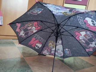 2 Paraguas Dora Exploradora y Monster High