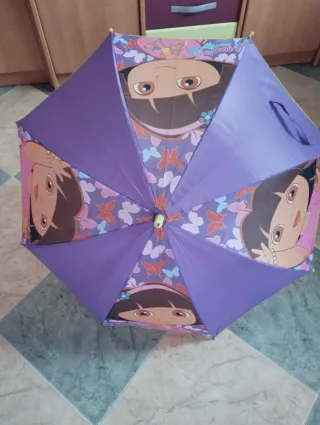 2 Paraguas Dora Exploradora y Monster High