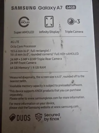 Samsung Galaxy A7 2018